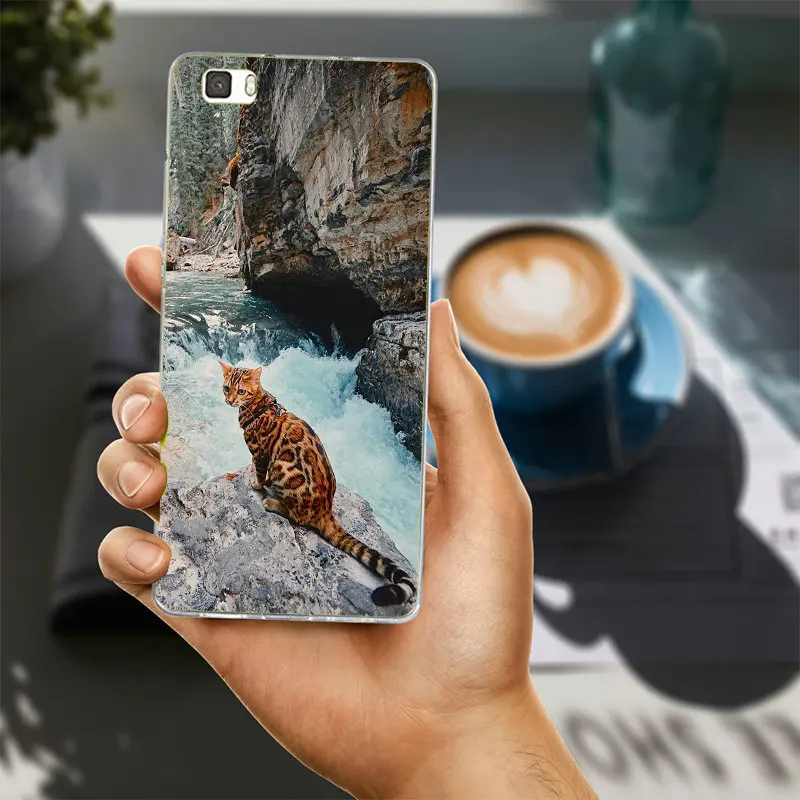 Мягкие силиконовые ТПУ телефон случаях Обложка для huawei P8 P9 P10 P20 Коврики 10 Pro Y5 Y6 Y3 II