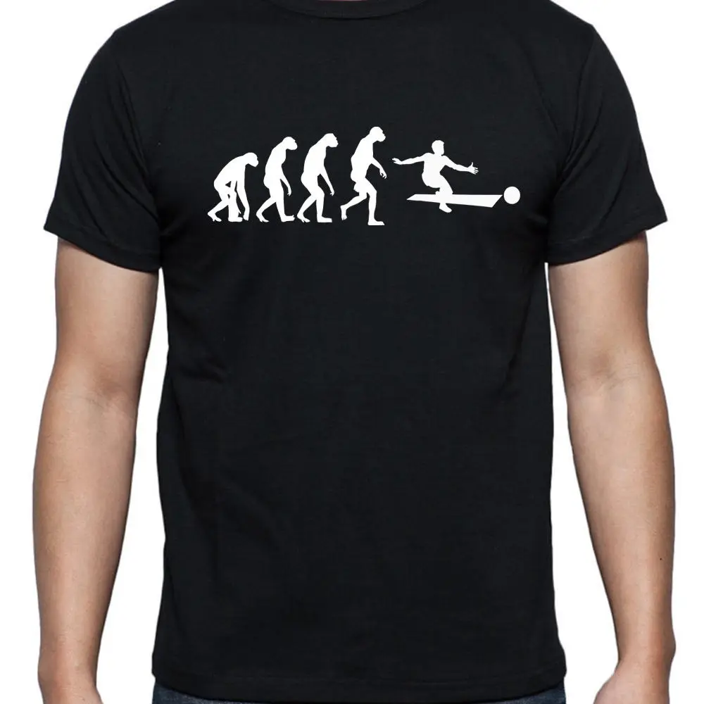 

Newest 2018 Men T-Shirt Fashion Funny Clothing Casual Short Sleeve T-Shirts Evolution Bowler Ball s Tee Shirts
