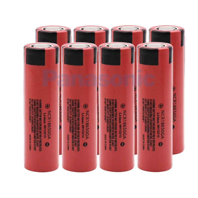 NCR 18650GA 30A разрядка 3,7 V 3500mAh 18650 аккумуляторная батарея для Panasonic игрушечный фонарик Плоская верхняя литиевая батарея