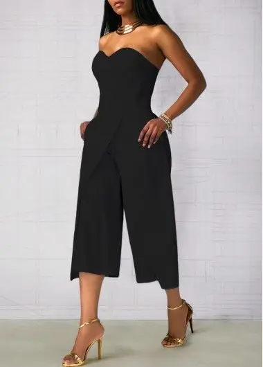 

Summer New Fashion Women Casual Wear Loose Bodycon long Jumpsuit Romper Trousers Clubwear