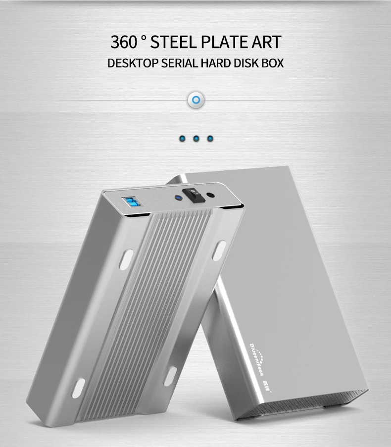 Продукт hdd box 3,5 sata usb 3,0 жесткий диск disco duro 3,5 hd externo hdd чехол металлический корпус и крышка blueendless