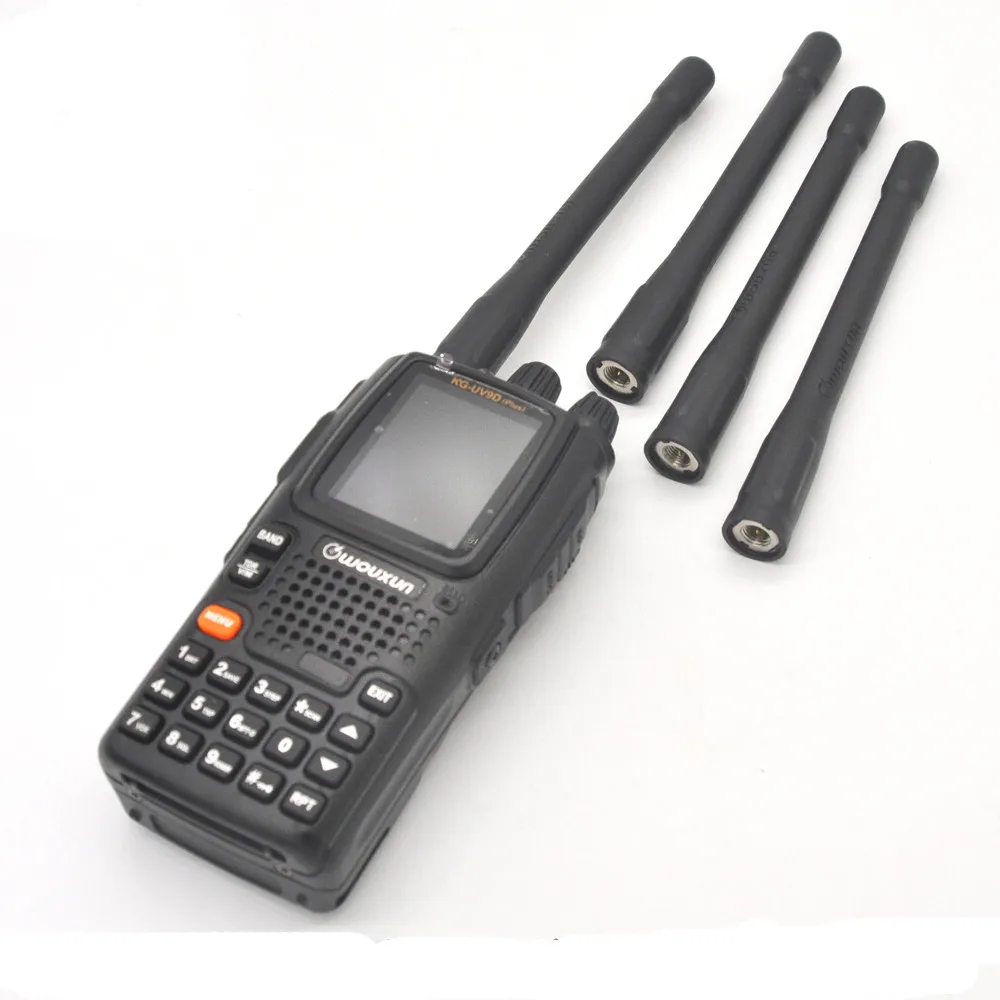 Wouxun KG-UV9D короткая антенна SMA-Male 144/430MHz двухдиапазонная антенна для WOUXUN KG-UV9D исключительно KG-UV9DPlus