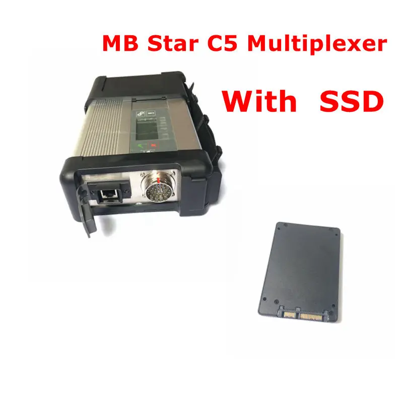 Wi Fi MB Star C5 SD Подключение мультиплексор с программным обеспечением многоязычный SSD