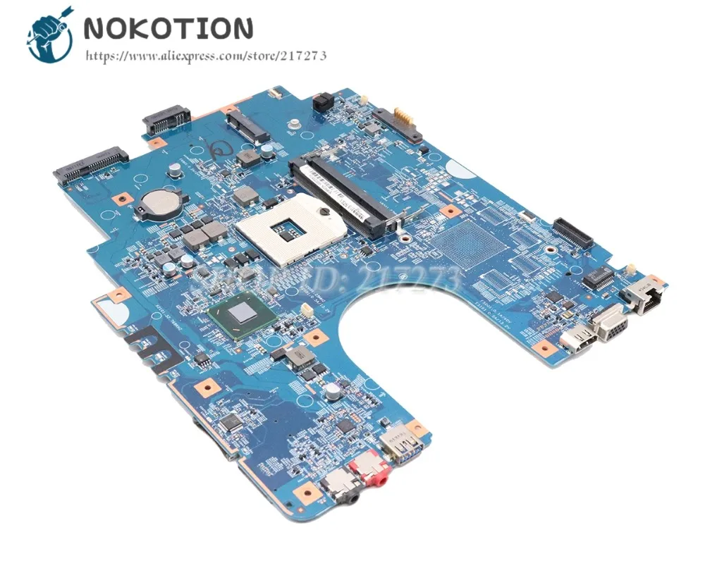 NOKOTION для sony SVE17 SVE171 SVE1711F1EW серии Материнская плата для ноутбука Z70CR MB S1204-2 48.4mr05021 A1892055A MBX-267 основная плата