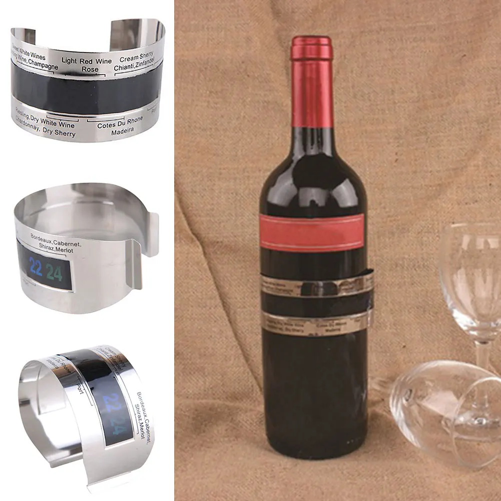 Распродажа браслет термометр красное вино из винограда датчик температуры для