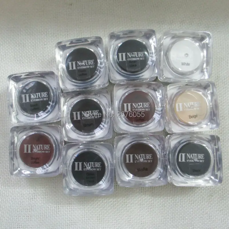 Бесплатная доставка 2 шт Бежевый Цвет PCD брови микроблейдинг пигмент руководство