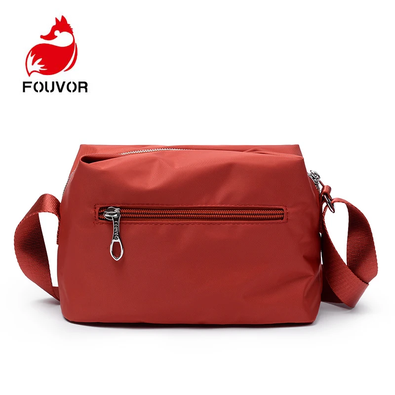 Женская сумка мессенджер Fouvor Повседневная маленькая Дорожная из ткани Оксфорд