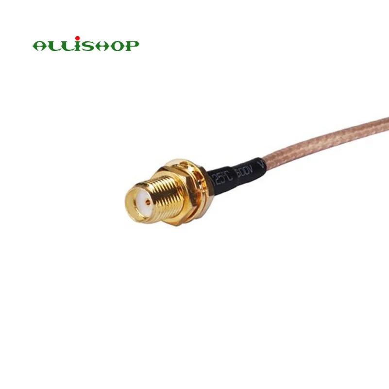 ALLiSHOP RP SMA Женская Брошь штепсельная Вилка для гнездо Низкая потеря RG316D 0-6Ghz свиной