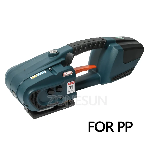 For 13mm to 16mm ZONESUN JDC обвязочная машина для 13 мм-16 мм PET PP ремни пластиковые инструменты батарея питание ремень машина с 2 батареями - Цвет: For 13mm to 16mm