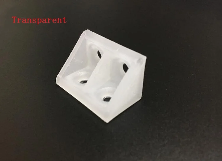 Угловые петли утолщенные прозрачные нейлоновые пластиковые угловые код 90