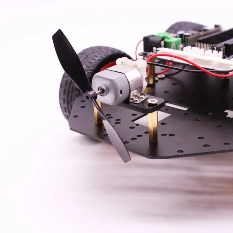 Special Smart car robot Fire extinguishing small fan 130 DC motor+Propeller Blade+bracket | Обустройство дома