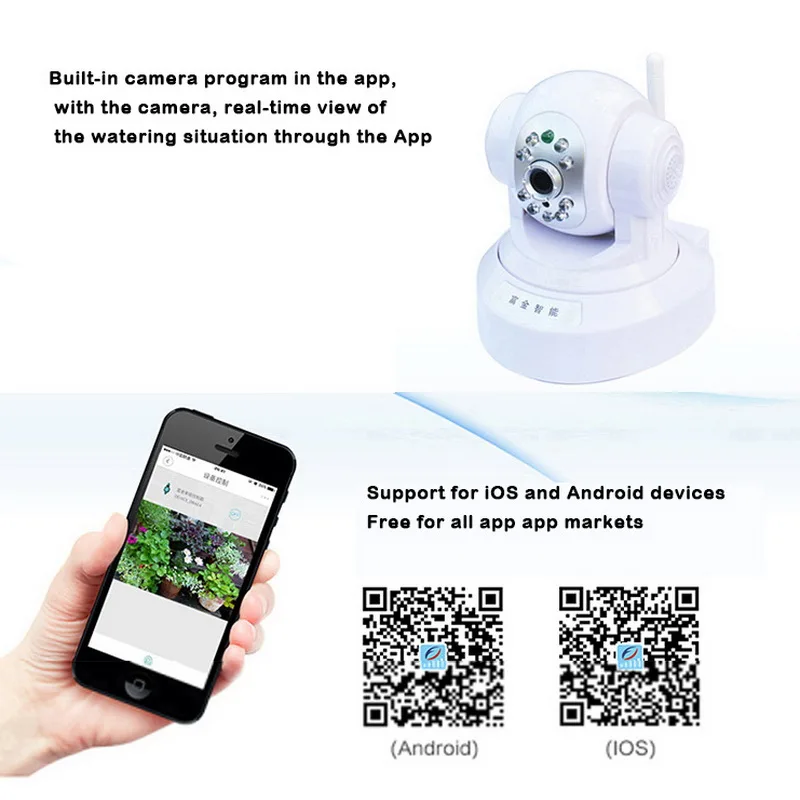 Садовый кран таймер для орошения сада WiFi телефон Интеллектуальный домашний