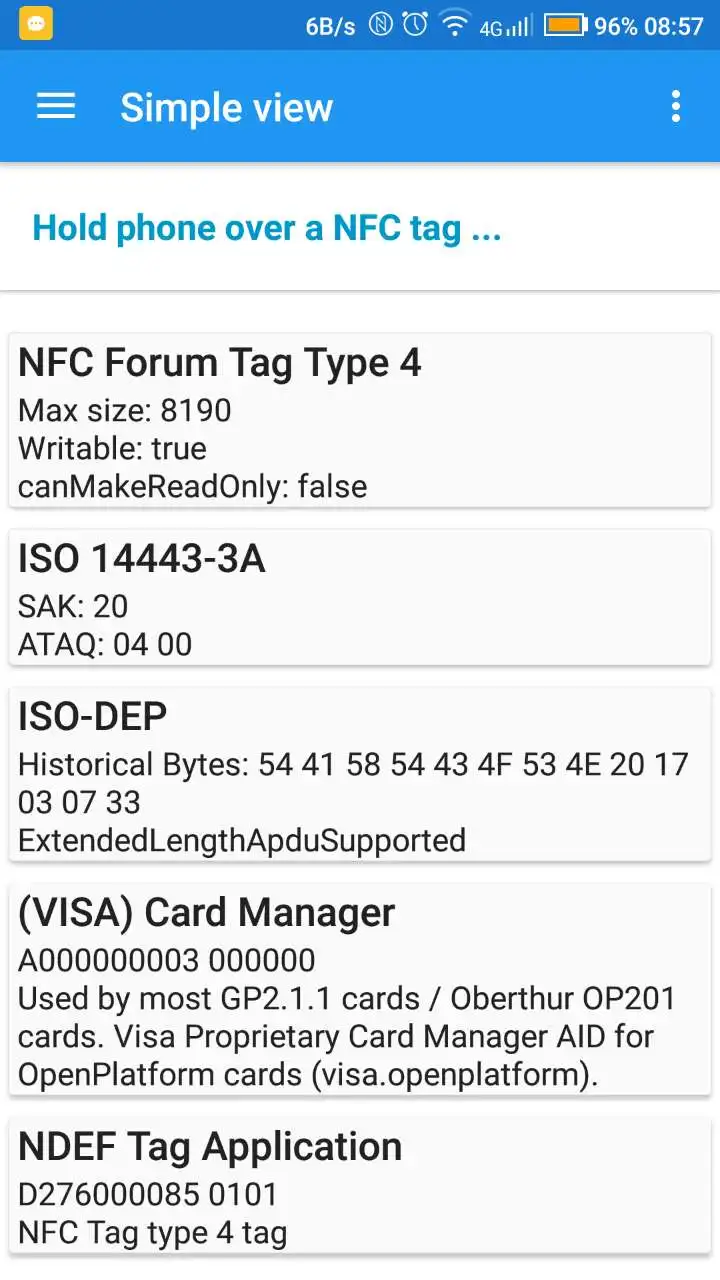 NFC карта ISO1443 с модулем памятью 8k / 16K/32K большая емкость без NDEF возможностью