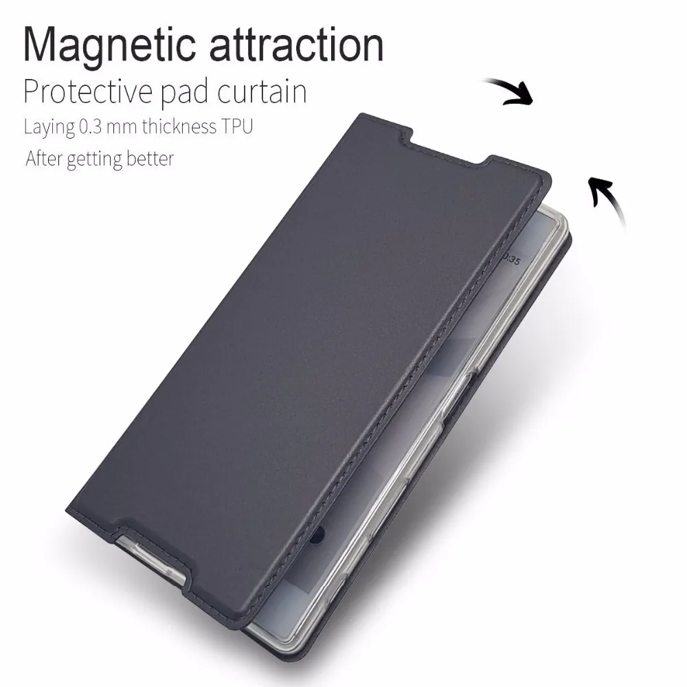 Для SONY Xperia Z5 случае DNGN нежный Искусственная кожа 3in1 Kickstand автоматический слот для