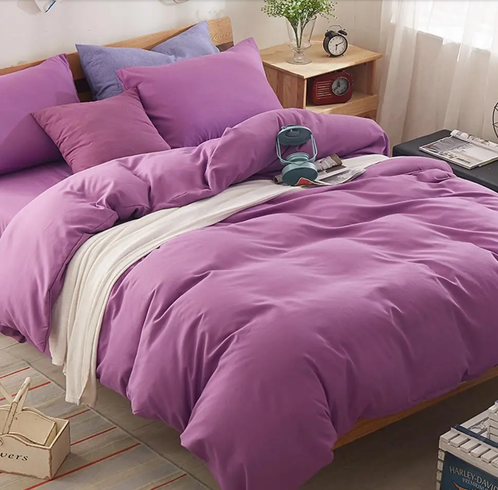 Бесплатная доставка зеленый 4 шт. сплошной цвет постельные принадлежности мешок