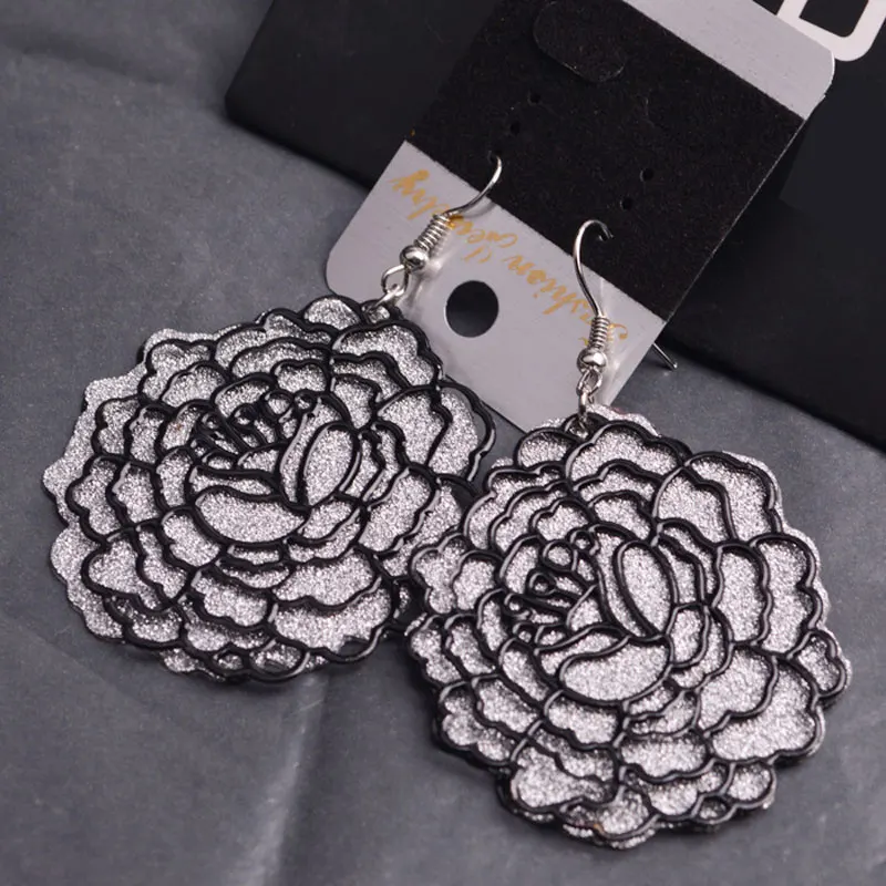 Модные ювелирные изделия 2018 длинные висячие женские серьги золотого цвета