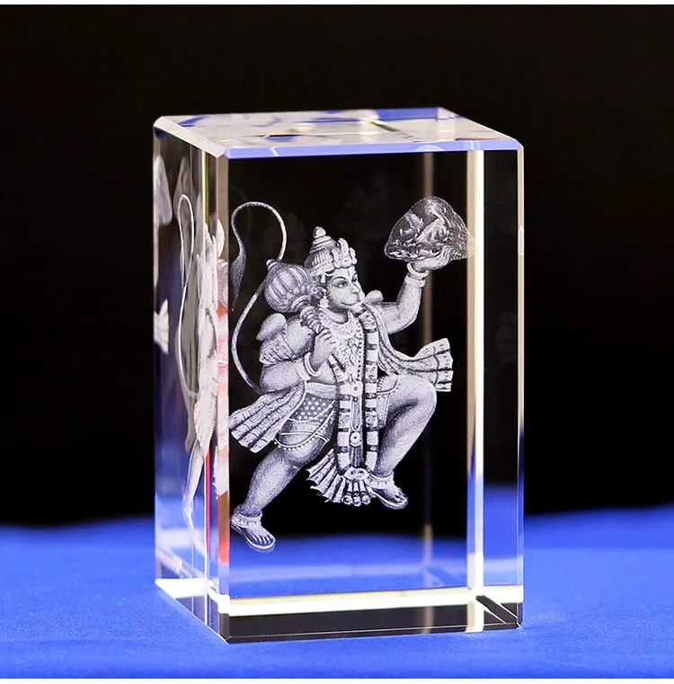 Эффективный домашний семейный талисман Искусственная фигурка Будды Hanuman с 3d