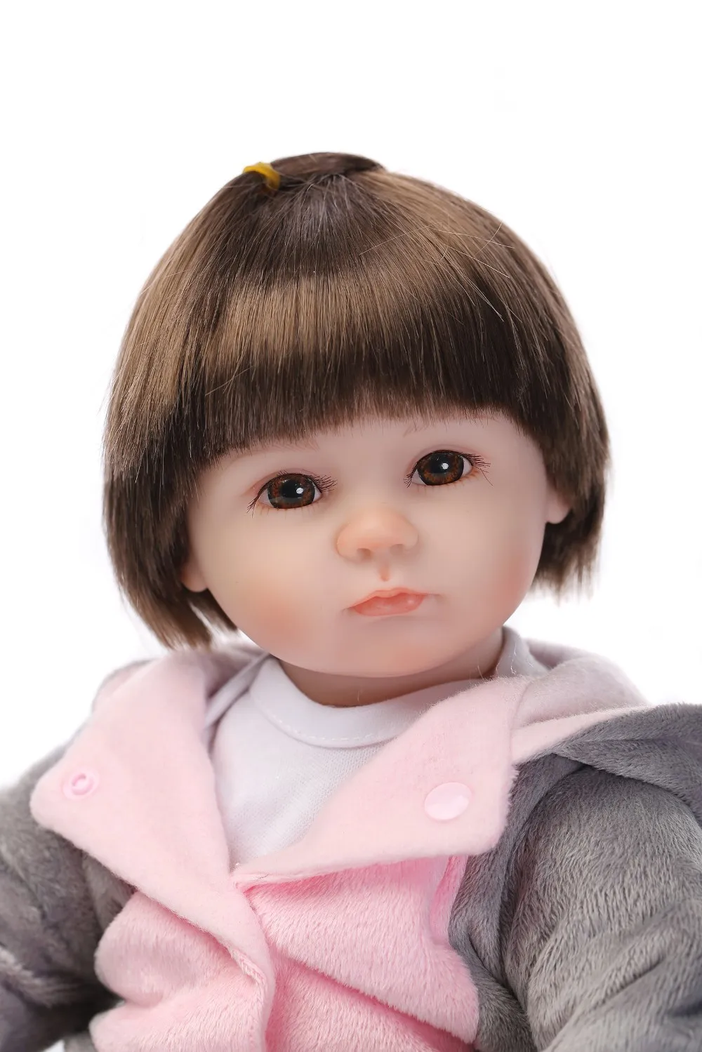 NPK Bebe Reborn de дель силиконовые Della Ragazza 43 Bambola в Ragazze boneca Del Bambino лучшие Regali ди giocattoli |