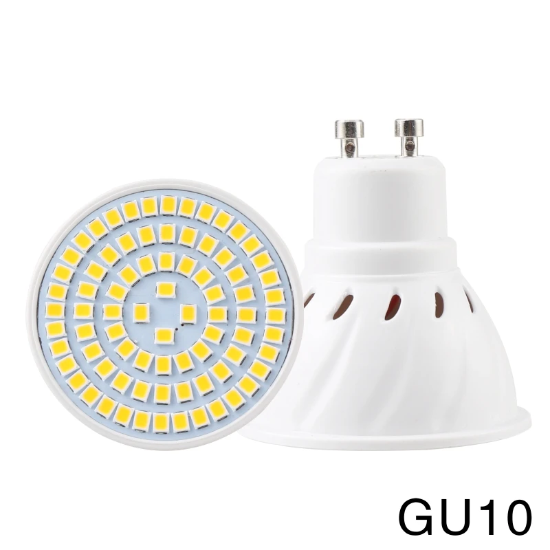 LARZI светодиодный светильник E27 E14 GU10 MR16 B22 110V 220V Светодиодный светильник Lampara светодиодный лампы Точечный светильник SMD 2835 48 60 80 Bombillas точечный светильник