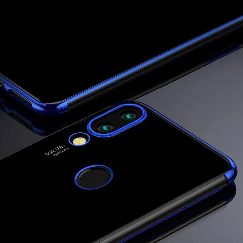 Роскошный силиконовый мягкий чехол для Huawei Y5 2019 Y6 Y7 Y9 Y52019 AMN-LX9 AMN-LX2 AMN-LX1 TPU задняя