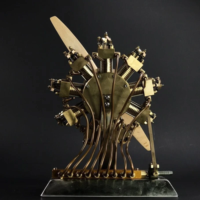 Круто! Девять цилиндрических паровых двигателей миниатюрный двигатель стремена