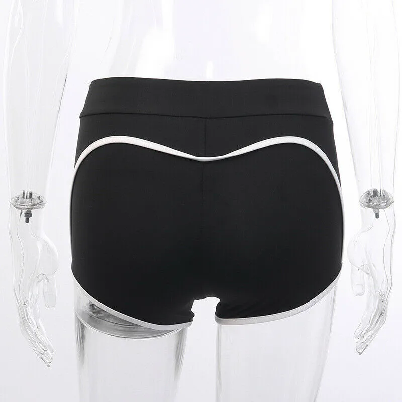 2019 Простые Летние сексуальные шорты женские повседневные тренировка пояс