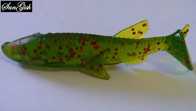 Мягкие Приманки Bionic четыре цвета Рыболовные Снасти Питания Рыбы FA0091 | Спорт и