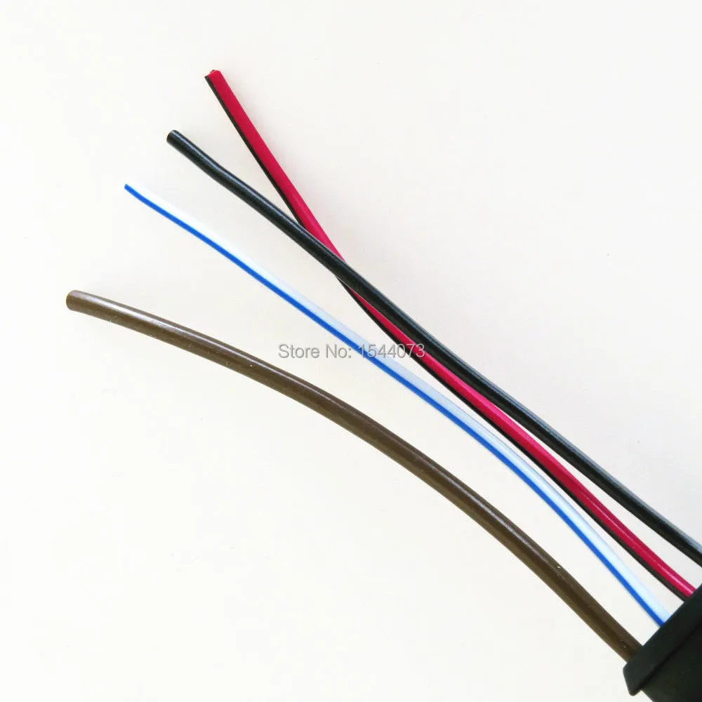 6 шт. катушка зажигания 4 Pin 1J0973724 разъем Ремонтный комплект 1J0 973 724 для Audi A4 A6 rs4 rs6 a8 V W Passat кабель адаптер