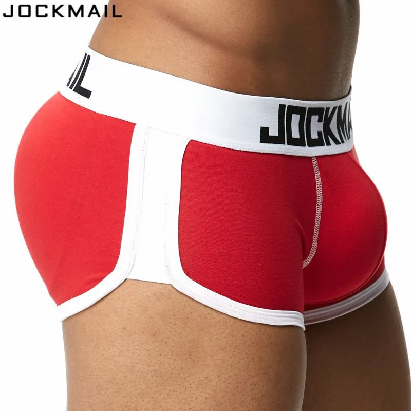 Нижнее белье JOCKMAIL для мужчин нижнее боксеры с сексапильным чехлом пениса