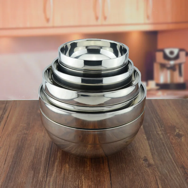 Оптовая/розничная продажа 19 см/1200 мл Высокое качество нержавеющая сталь двойная