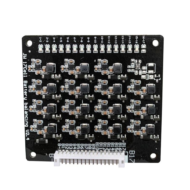 BMS 3S 4S 6S 7S 10S 12S 13S 16S 17S 1.2A баланс литий-ионная Lifepo4 литиевая батарея активный эквалайзер балансировочная плата передачи энергии
