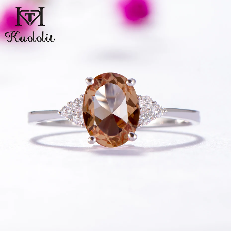 ring Женское кольцо с драгоценным камнем kuolit Diaspore Zultanite, одноцветное 925 для кольцо свадьбы, ювелирное изделие бижутерия серебро 925 ювелирные изделия кольцо серебро обручальные кольца подарок кольцо хамелеон - Цвет камня: ring