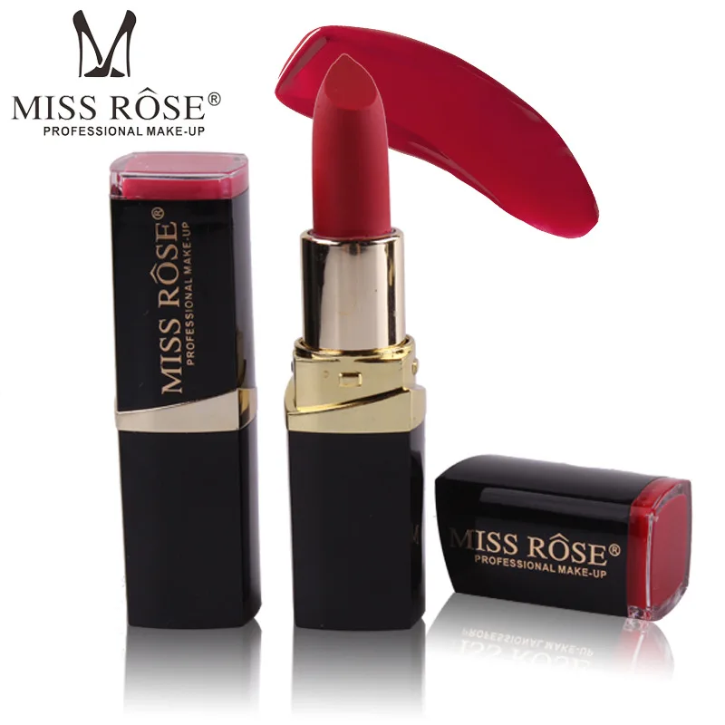 Бренд miss rose, 42 цвета, водостойкая матовая бархатная губная помада batom, красная Увлажняющая губная помада телесного цвета, ТИНТ, Уход за губами, макияж