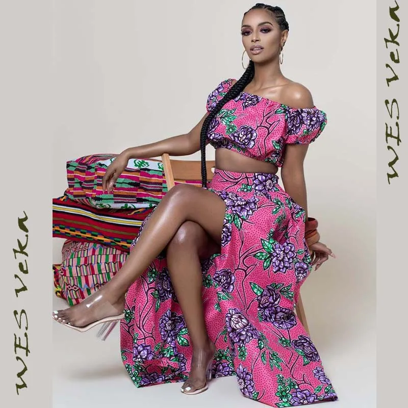 Сексуальная Длинная юбка с разрезами костюм женский богемный высокой талией