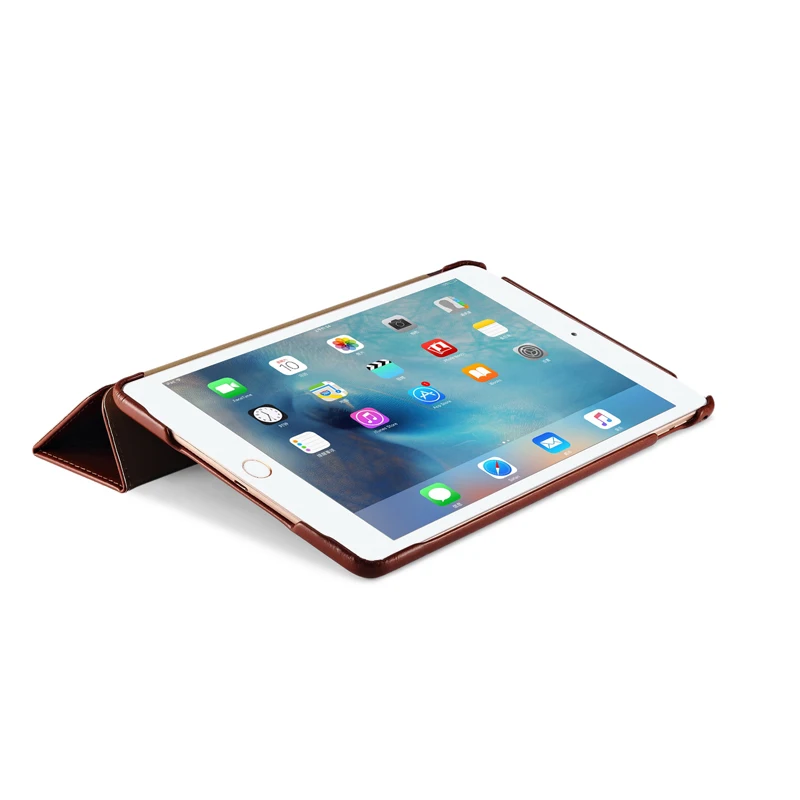 Для iPad Mini 4 деловой чехол из натуральной кожи ультратонкий складной