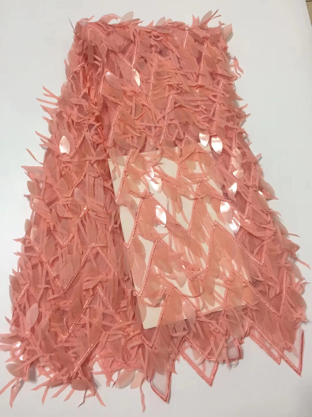Коричневая кружевная ткань высокого качества африканская новейшая Вышивка Тюль