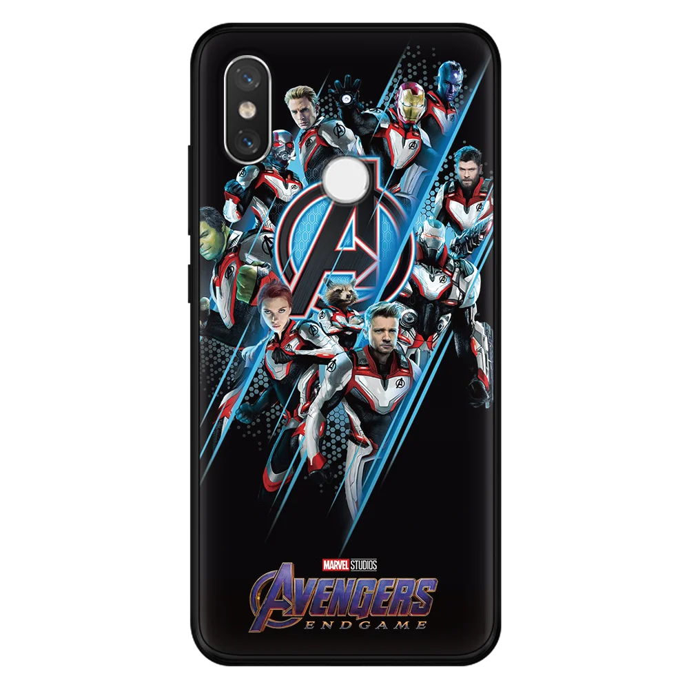 0m10ren Мягкий ТПУ чехол Marvel для Xiaomi mi 9 8 Explorer Lite A1 A2 6X 5X для Xiao mi Red mi Note 6 7 Pro 5 Pocophone F1 чехол Coque Fundas - Цвет: 0m10ren
