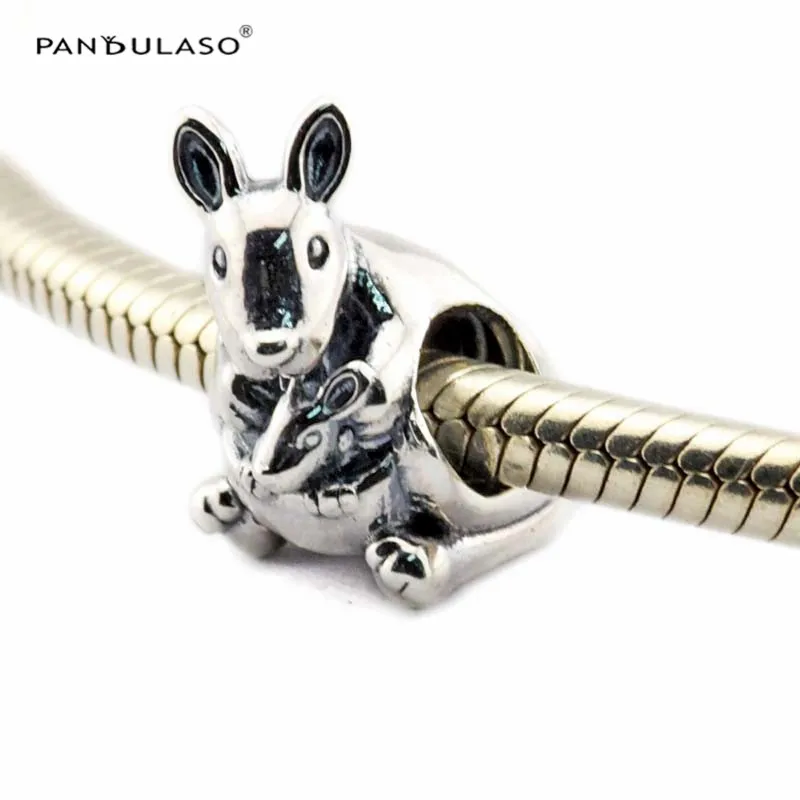 925 стерлингового серебра ювелирные изделия кенгуру и младенцев шарма Подходит