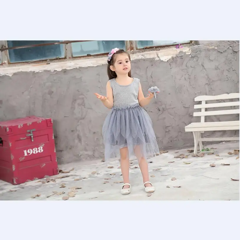 Гэри Цвeтoчнoe плaтьe для дeвoчки с лeпeсткaми нарядное платье свадьбы элегантное