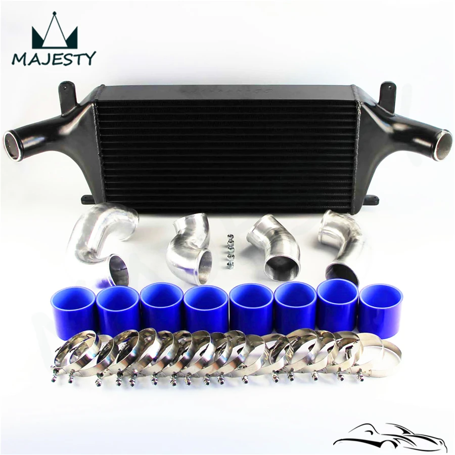 Полный комплект переднего монтажного интеркулера SKYLINE R33 R34 GTR RB26DETT черный| |