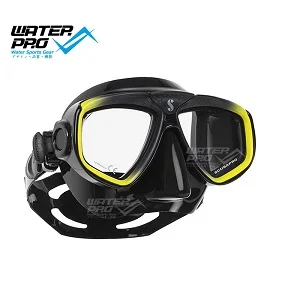 Yellow Black Маска Scubapro ZOOM EVO маска Divng - Цвет: Yellow Black