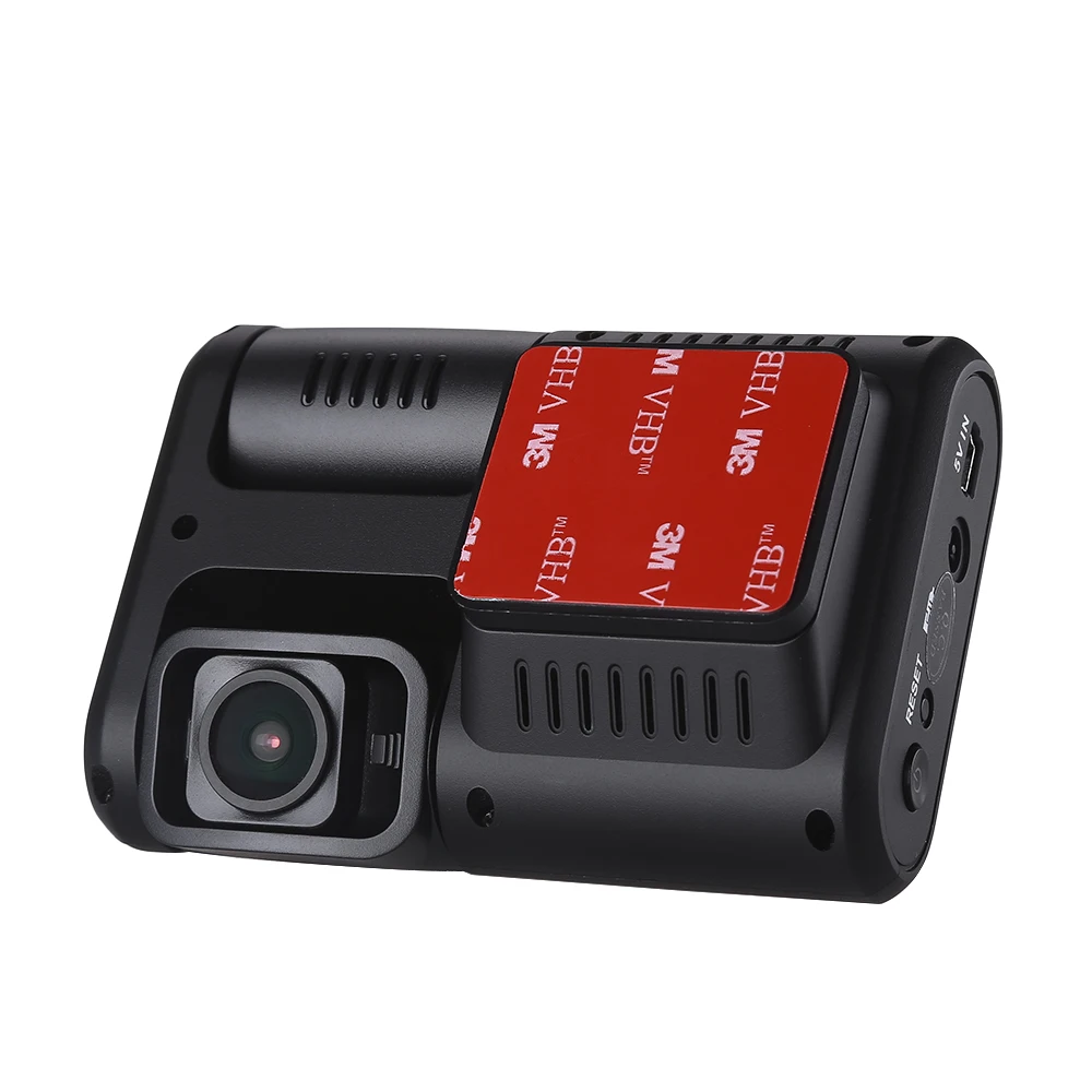 Двойной объектив автомобиля регистраторы GPS DVR камера Wi Fi sony IMX323 HD 1080 P 30FPS 170 Degees