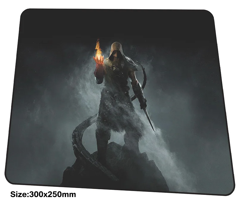 Коврик для мыши skyrim 300x250x3 мм большой игровой коврик властный компьютерный стол
