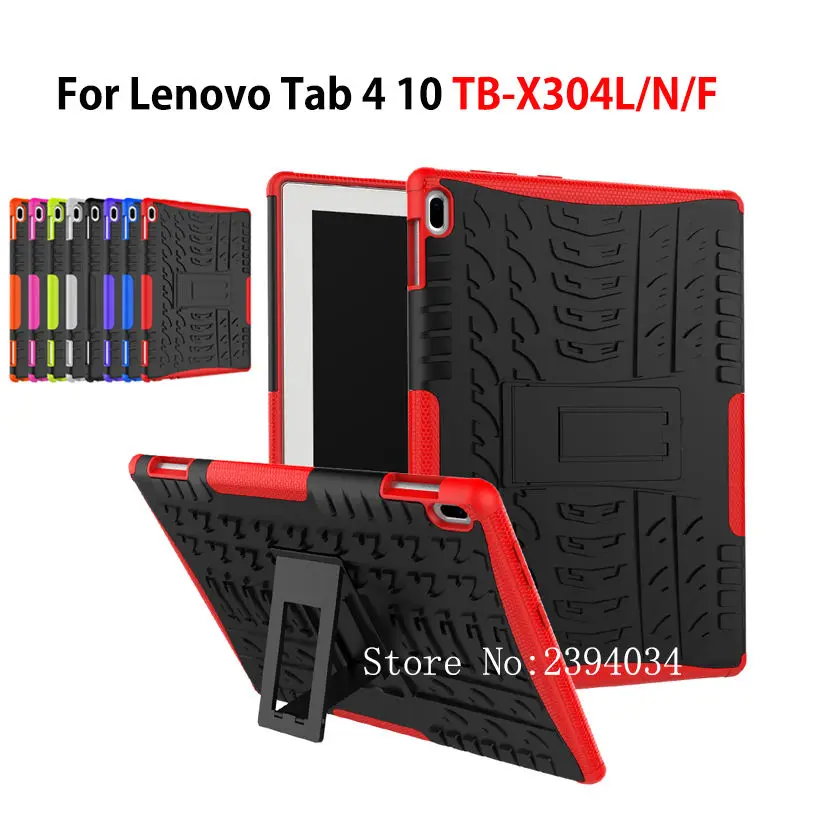 Чехол для Lenovo TAB4 Tab 4 10 ТБ X304L TB X304F X304N чехол сверхмощный 2 в 1 Гибридный Прочный