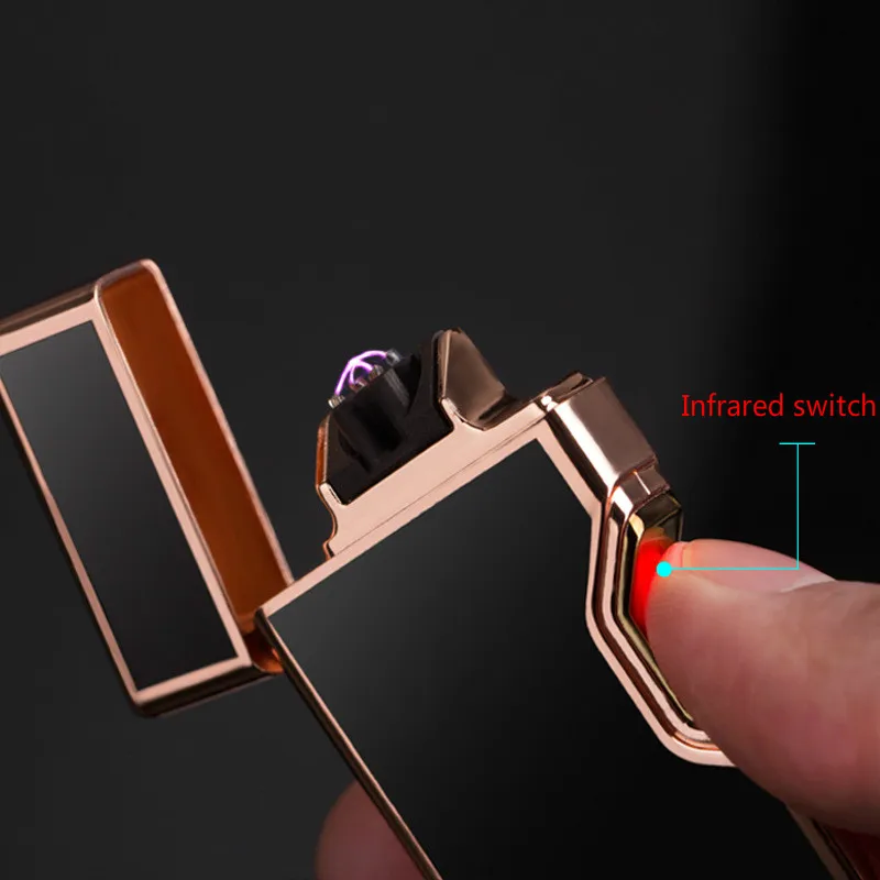 Инфракрасный переключатель плазменной Usb сигареты электрическая зажигалка