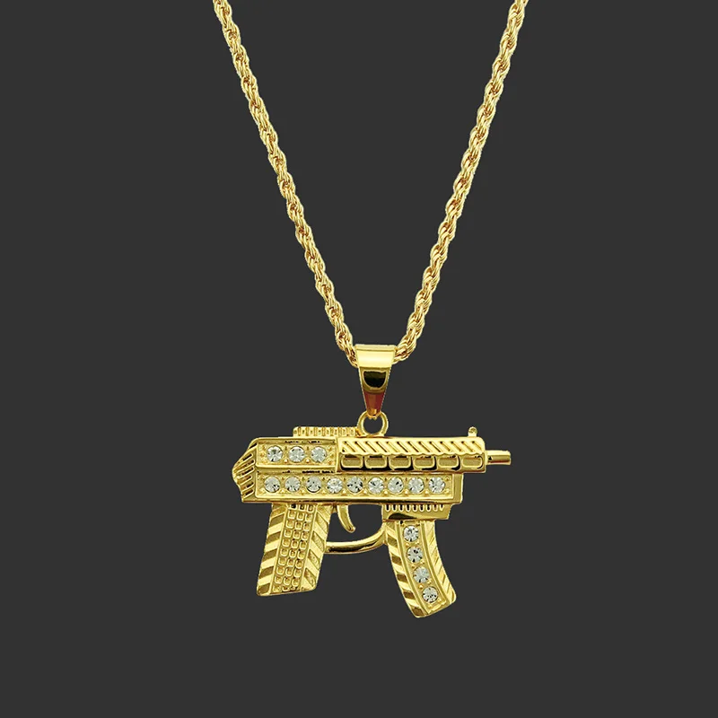 Модные стразы в стиле панк 2020 блестящая золотая Длинная цепочка ожерелье хип-хоп