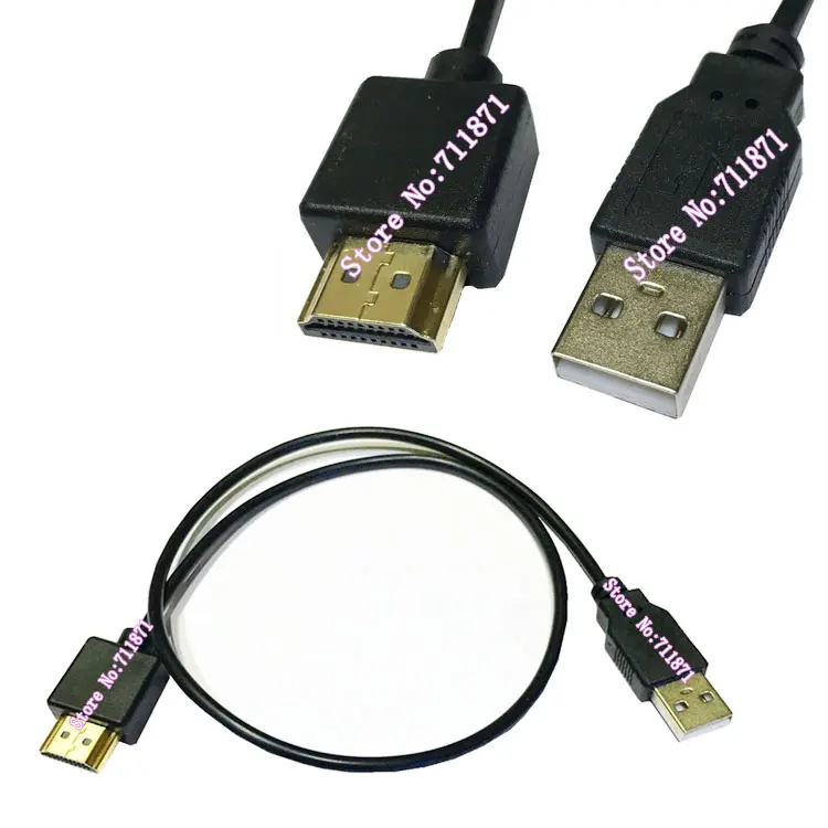 50 см кабель питания USB HDMI 2.0 A папа USB2 USB2.0 к питания|power cable|usb power cableusb cord |