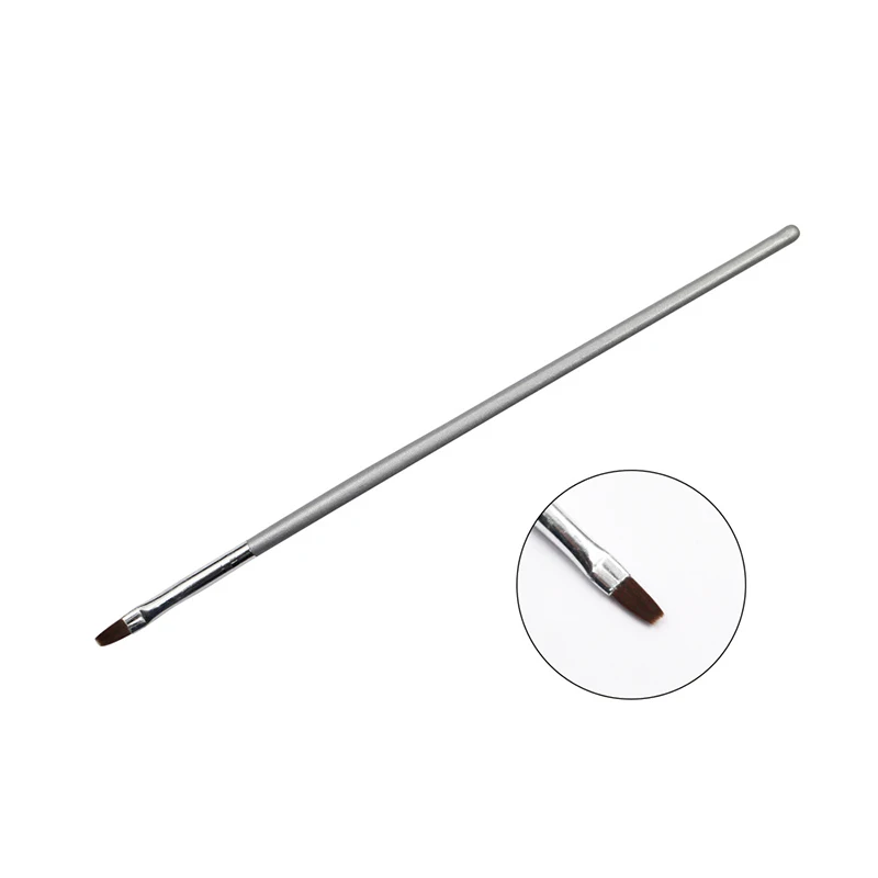 5 шт. УФ гель Живопись Рисунок Кисточки расставить Pen Set Liner Кисточки DIY Серебряный Ручка Маникюр Дизайн ногтей Инструменты