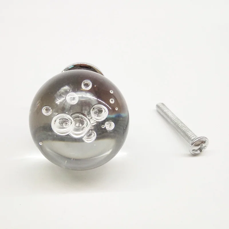 30 мм Хрустальная стеклянная шариковая ручка комода Шкаф для шкафа выдвижная