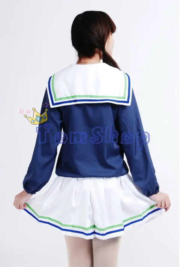 Аниме Kuroko no Basuke Баскетбол куроко SEIRIN баскетбольной команды Aida Riko синий Косплэй